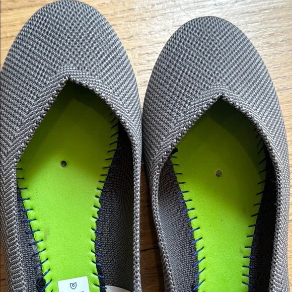 Rothy's Charcoal Round Toe Flats, size 8 - Picture 7 of 12